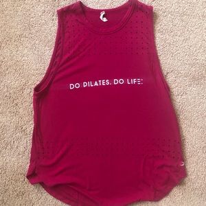 Glyder Club Pilates tank top